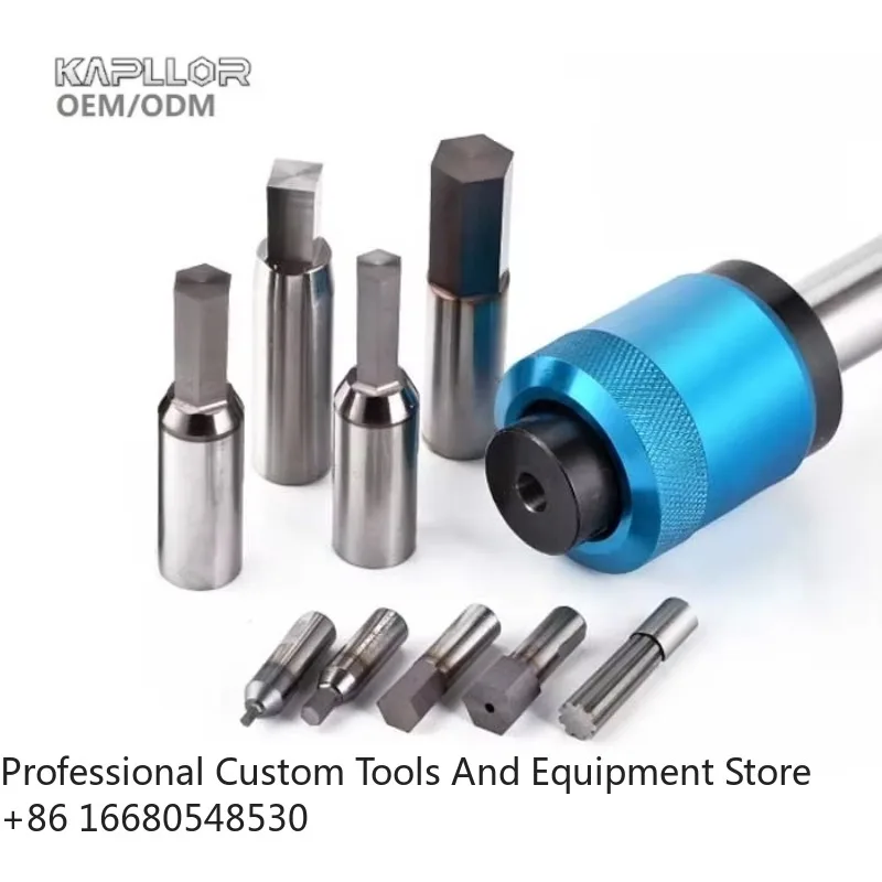 LattPrecision Internal Broaching Tool CNC Lathe Broach Tool Holder Internal Hexagonal Spline Square Rotary Punch