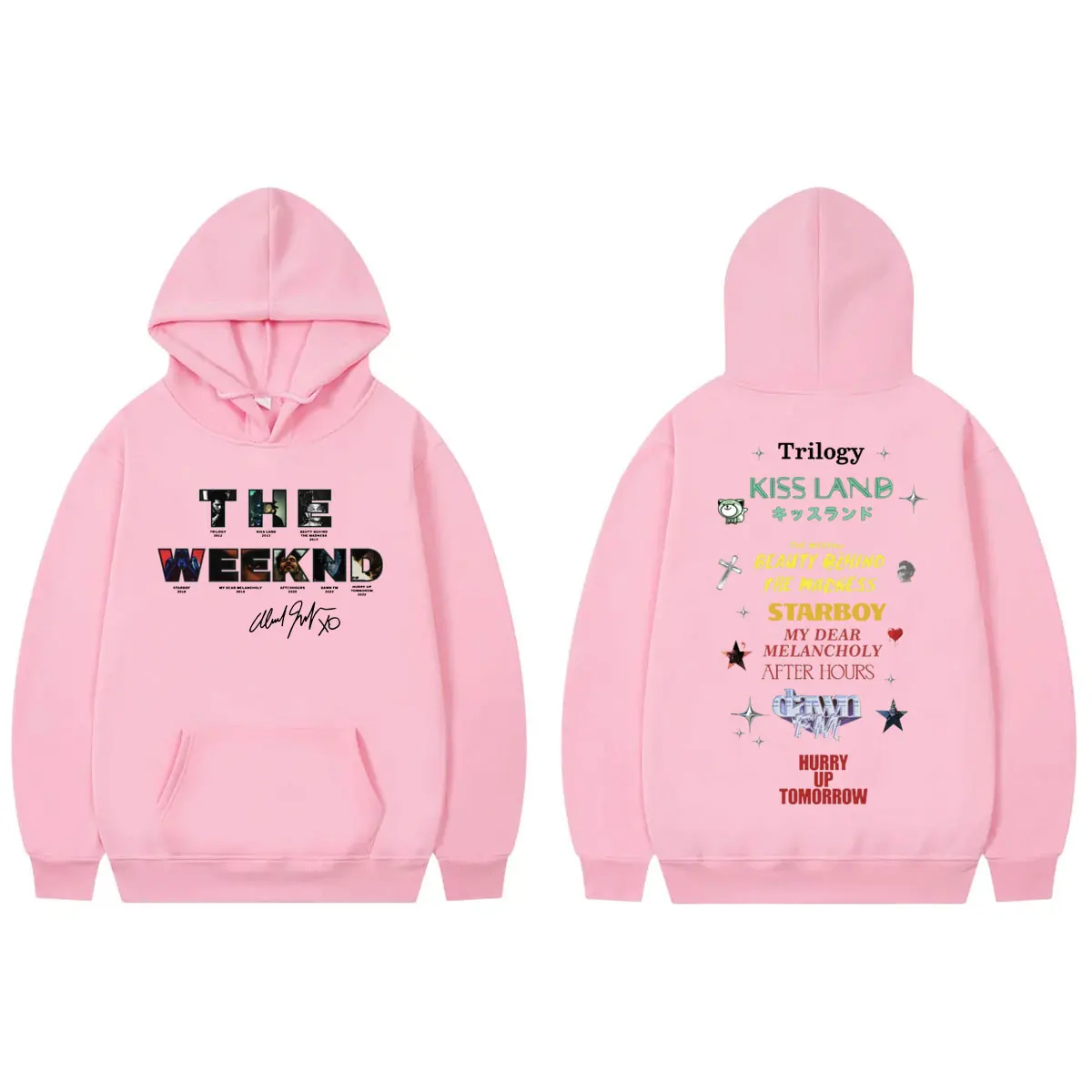 The Weeknd Hurry Up Tomorrow Album Merch Hoodie Men Women Hip Hop Fashion Hooded Sweatshirts Harajuku Y2k Oversized Pullovers