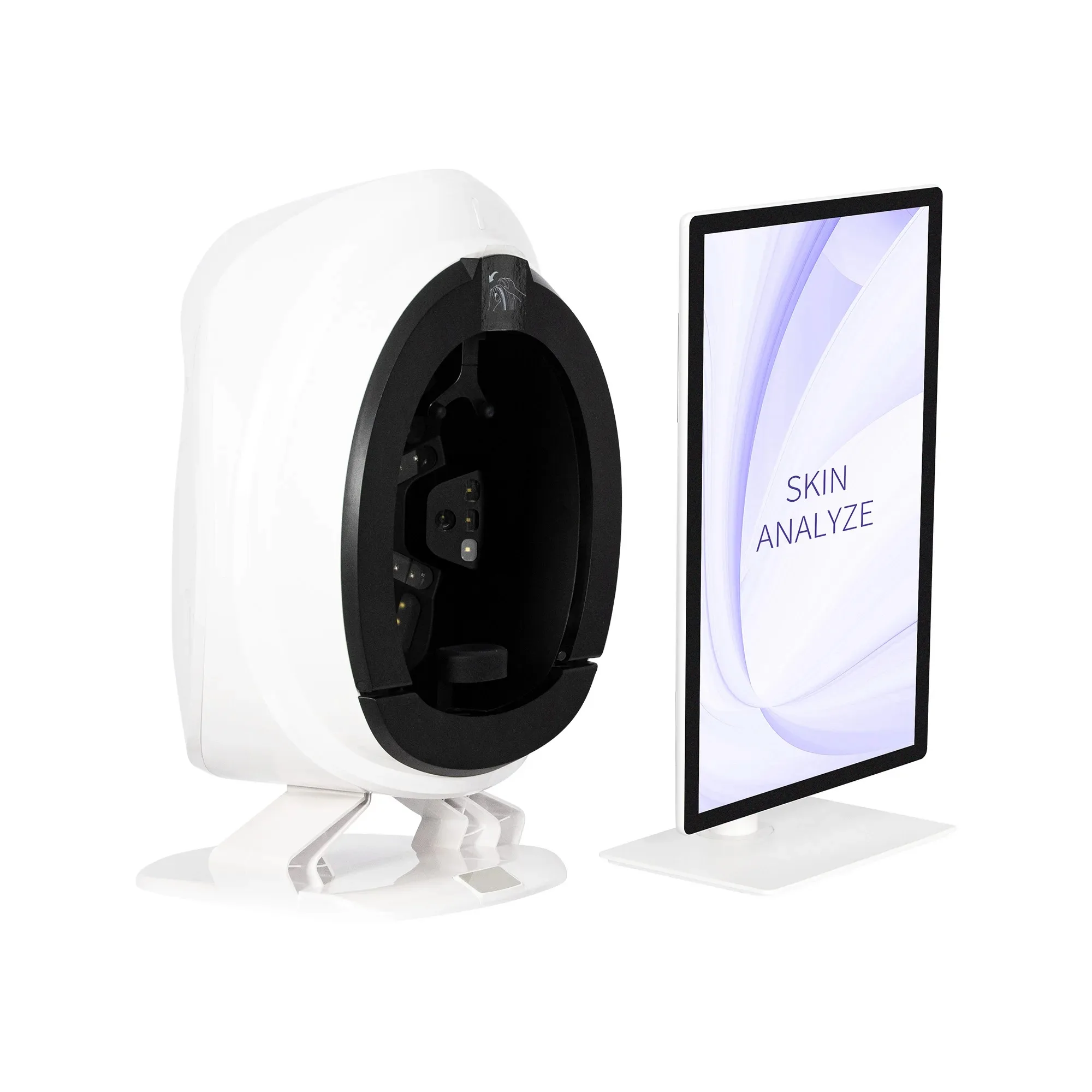 Magic Mirror Facial Analyzer Skin Detector 9 Spectral Imaging Technology 48 Milion Pixels 21.5-inch HD Touch Screen Multi-angle