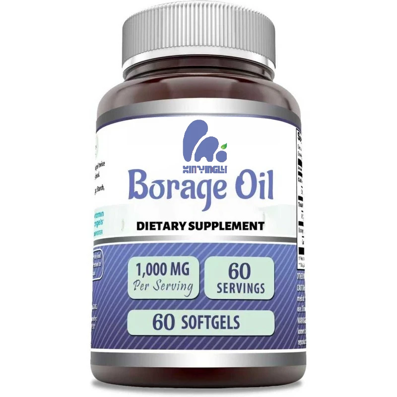 

Borage Oil Supplement 2000mg per serving | 60 softgel capsules