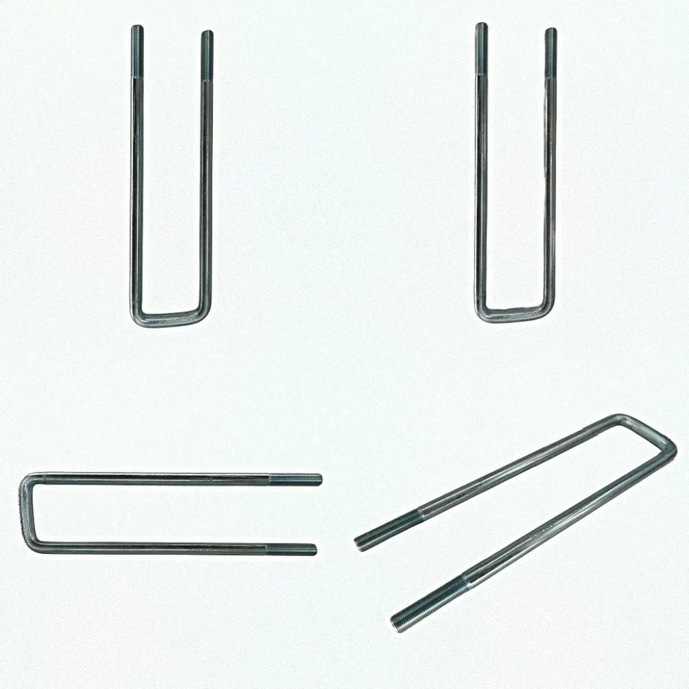 Metal U-Shaped Fixing Bolt for Automotive Suspension Fit for Iveco Daily 2000-Up 504025861 Reliable Suspension Component