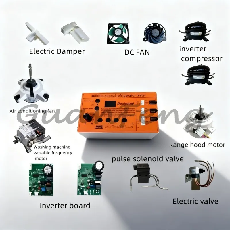 Multifunctional Refrigerator Fault Detector, Compressor Inverter Board Test Tool, Solenoid Valve, Electric Valve Maintenance