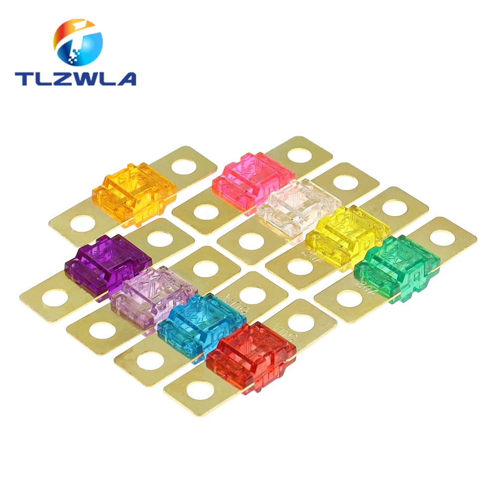 ANS FUSE 20A 30A 40A 50A 60A 70A 80A 100A 125A 150A 175A ANL Gold Plated Stud Car Fuses Mini Car Stereo Audio AFS Fuse