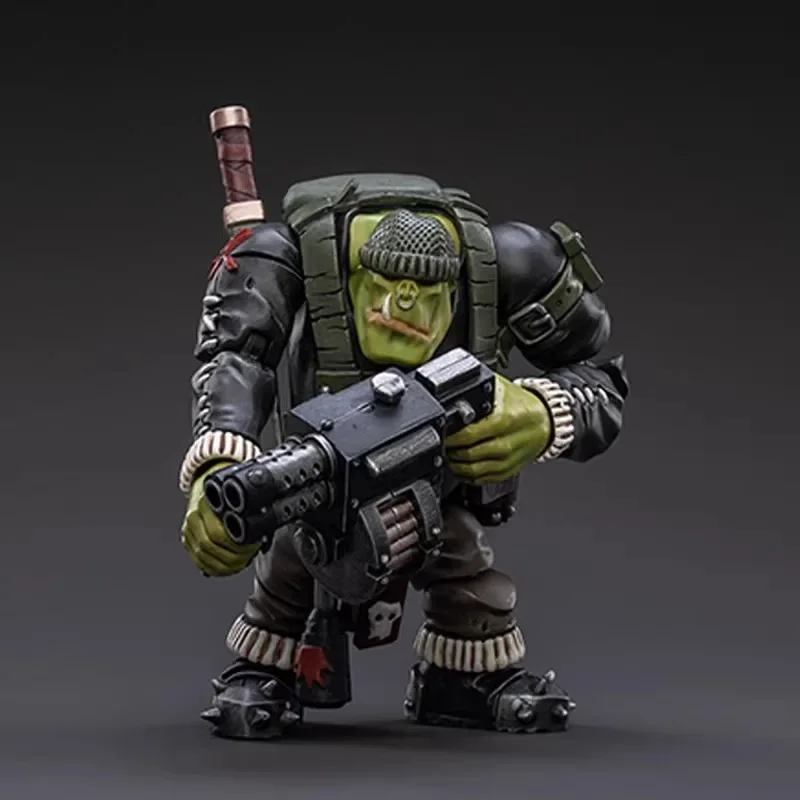 [สต็อก] JOYTOY Action Figure 1/18 40K Ork Kommandosอะนิเมะคอลเลกชันตกแต่งโต๊ะของเล่นสําหรับเด็กspriseของขวัญ