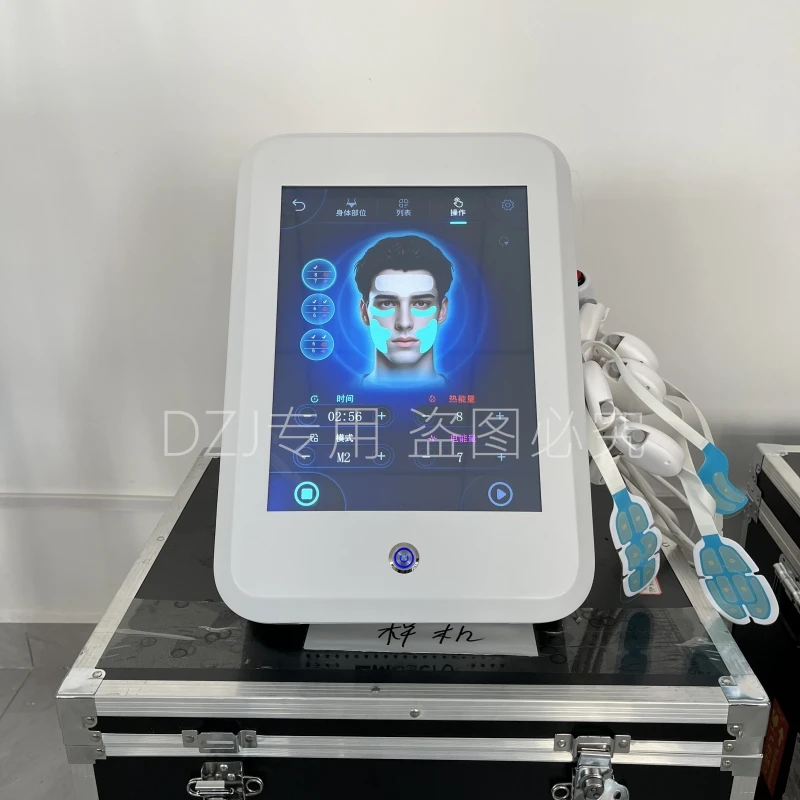 LMRFACE 주름 제거 안티에이징 페이셜 리프팅, 피부 타이트닝, Emrf 페이셜 머신, 콜라겐 활성화, 미용