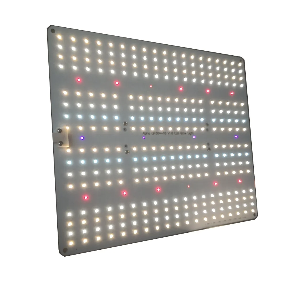150W Full Spectrum Quantum Panel QP288+16 3000k+4000K+6500K+IR+UVA DIY LED Grow Light Build Kit