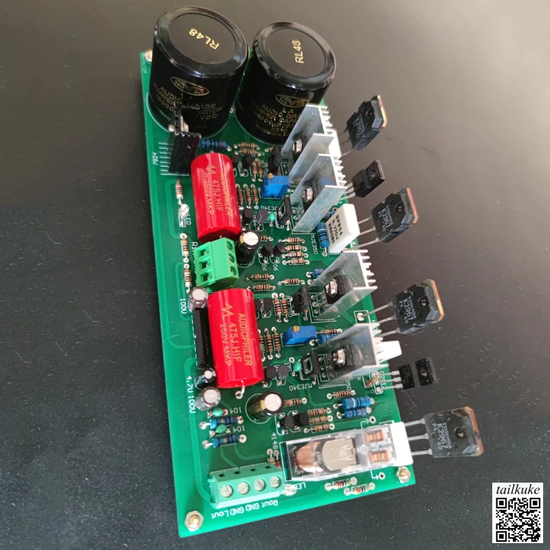 

Плата усилителя класса HIFI, плата полевого лампового усилителя, двухканальная стереосистема высокой мощности