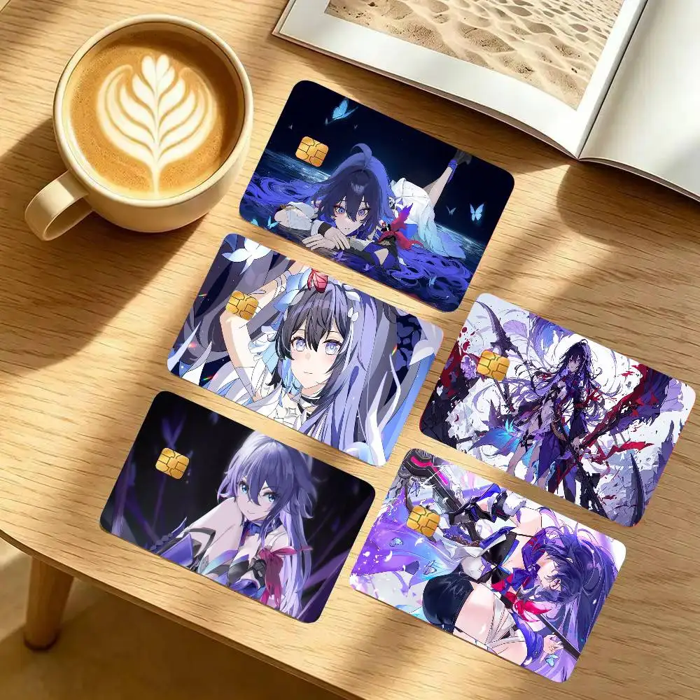 Seele Animated Game Honkai Star Rail Art Print Credit Card Skin Waterproof PVC Bank Card Decal