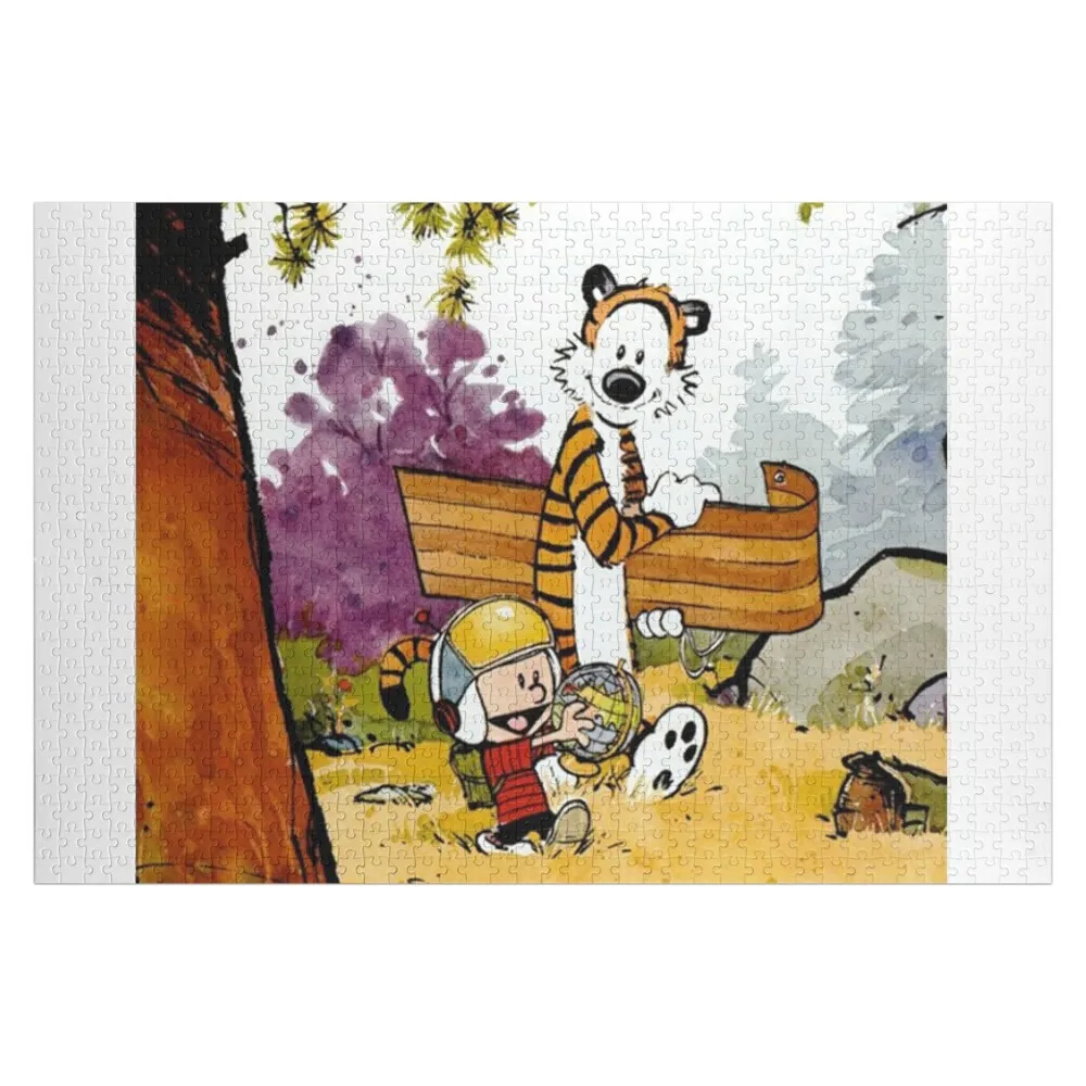 

Плакат Calvin et Hobbes Пазл Персонализированная игрушка Детская головоломка