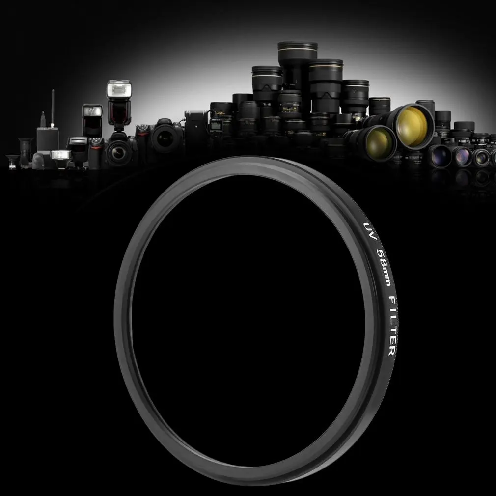 개념 58mm UV 필터 렌즈 MC 울트라 슬림 광학 멀티 코팅 보호 58mm