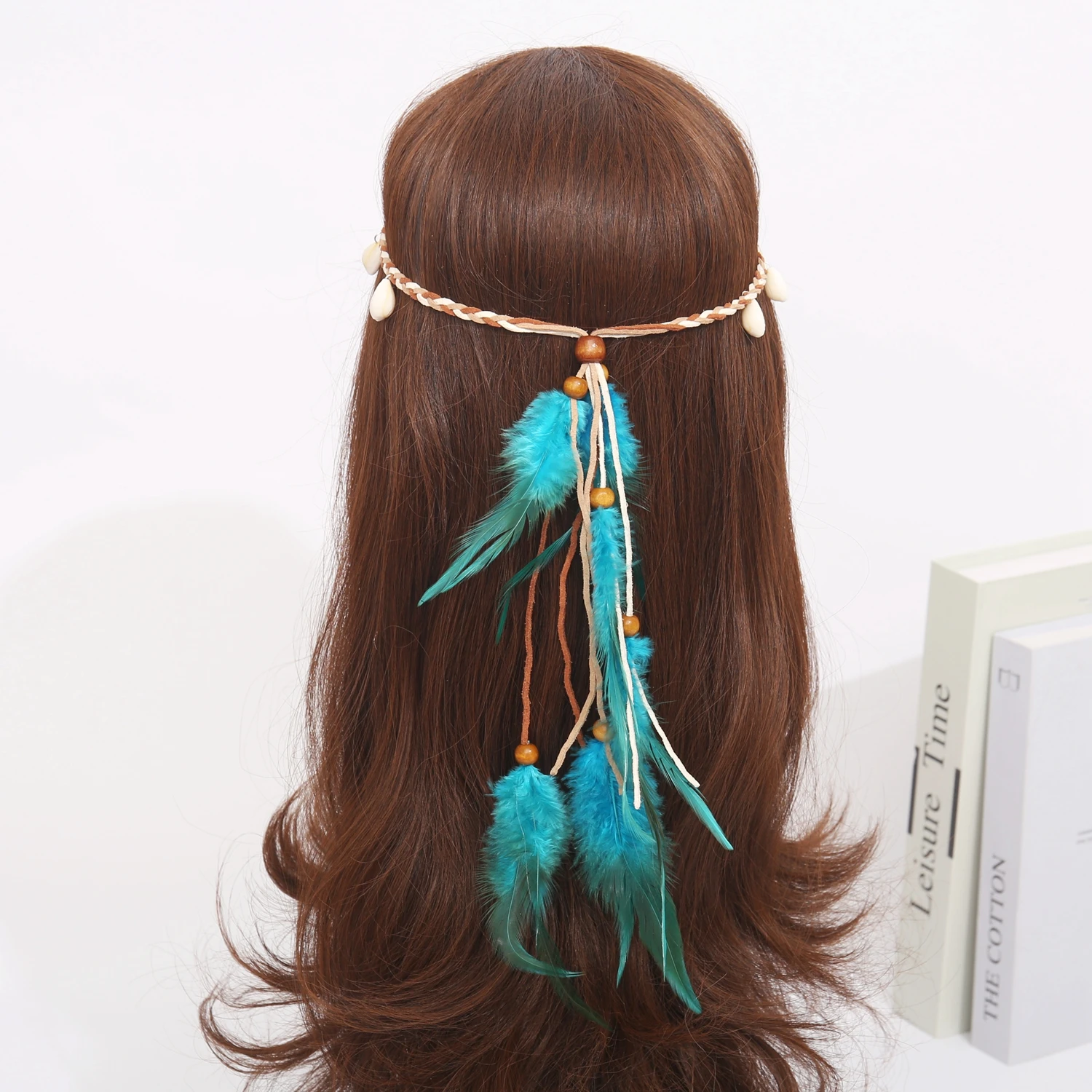 

Искусственная кожа, богемная цепочка для головы принцессы, головные уборы ручной работы, аксессуары для волос для женщин и девочек