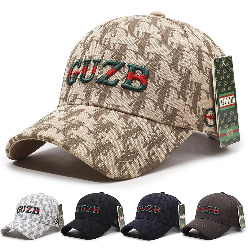 

GUZB бейсболка с вышитыми буквами, солнцезащитный козырек, модный отдых на весну и осень для мужчин и женщин в одном стиле