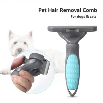 V-Type Pet Thinning & Detangling Comb 1
