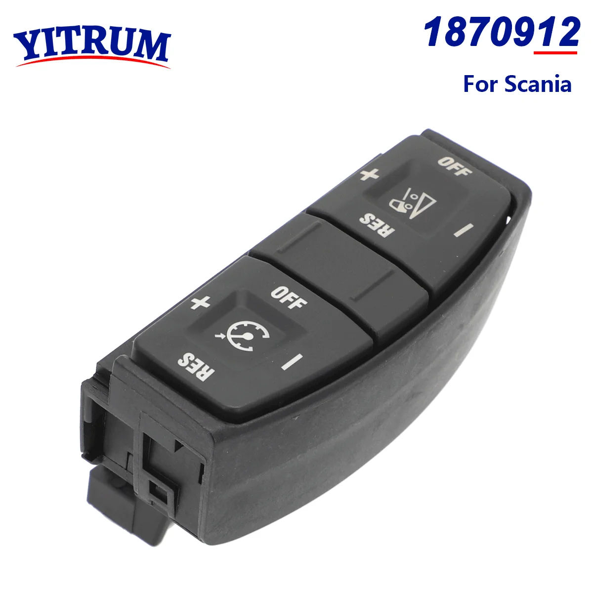 YITRUM 1870912 For SCANIA P G R Series Steering Wheel Cruise Control Switch Buttons 7 Pins Car Parts Accessories