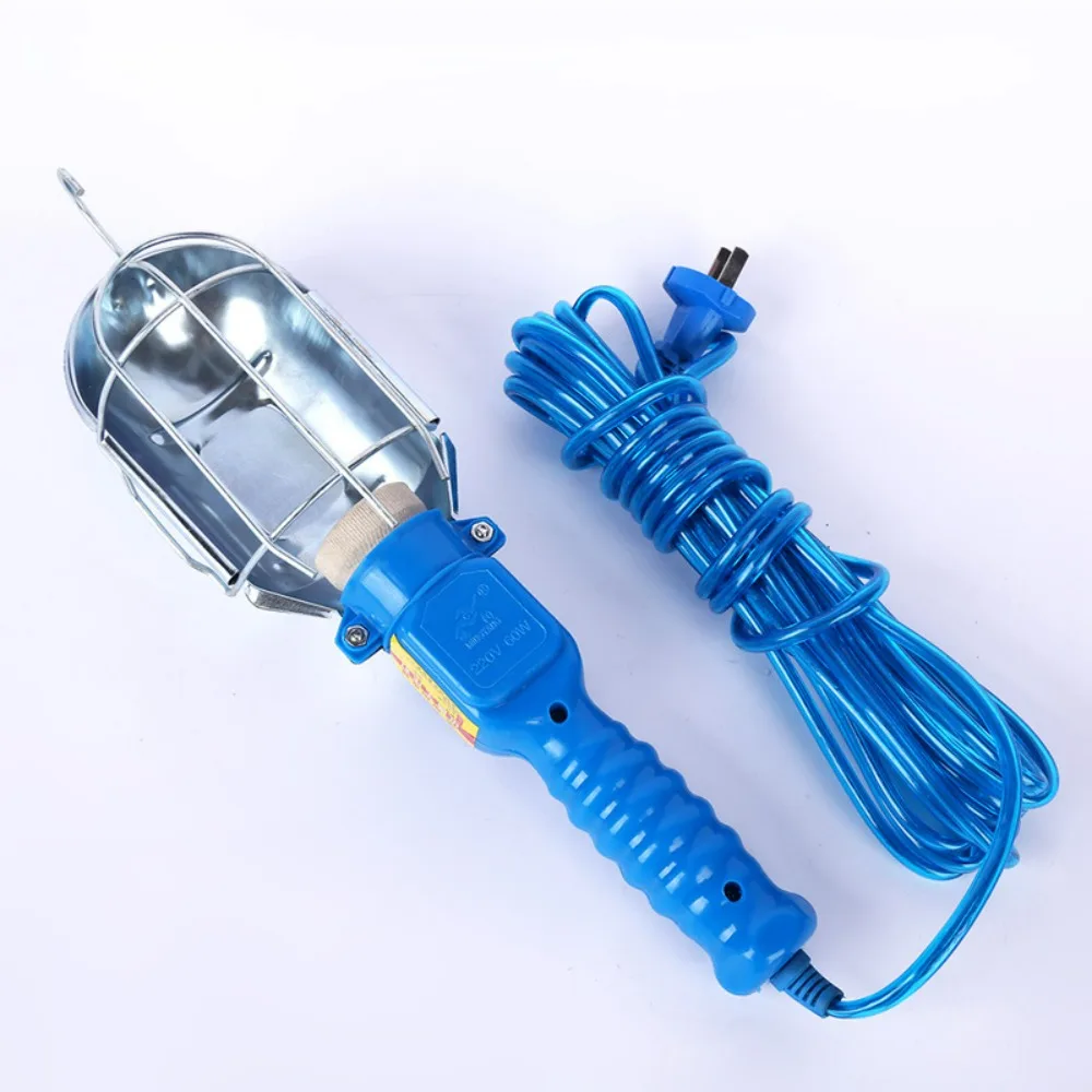 10M Handheld Work Light Portable Inspection Lamp Engineering Machine Tool Maintenance Marine Lamp Head&Shade Lighting Fixture