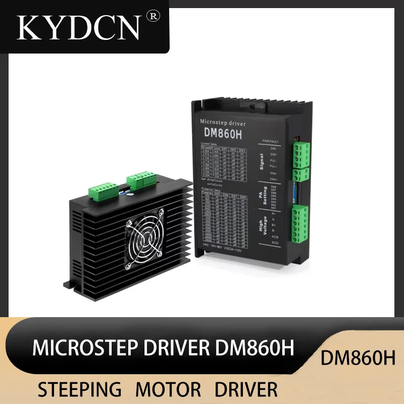 

Двухфазный драйвер шагового двигателя DM860H Nema34, аксессуары для гравировальных станков
