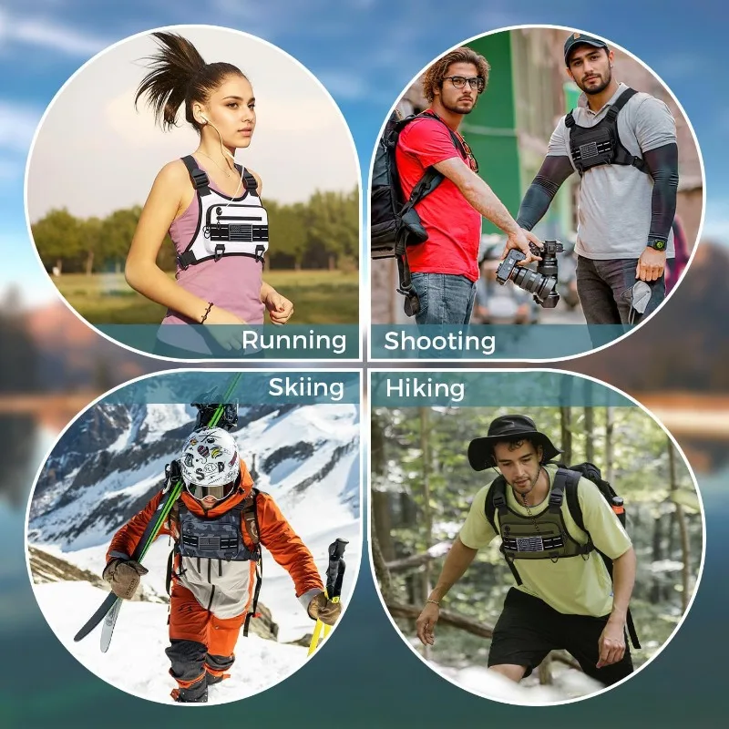 Multi Functional Tactical Chest Bag Fashionable Hip-Hop Street Chest Bag Waterproof Breathable Oxford Couple Bag Sports Backpack