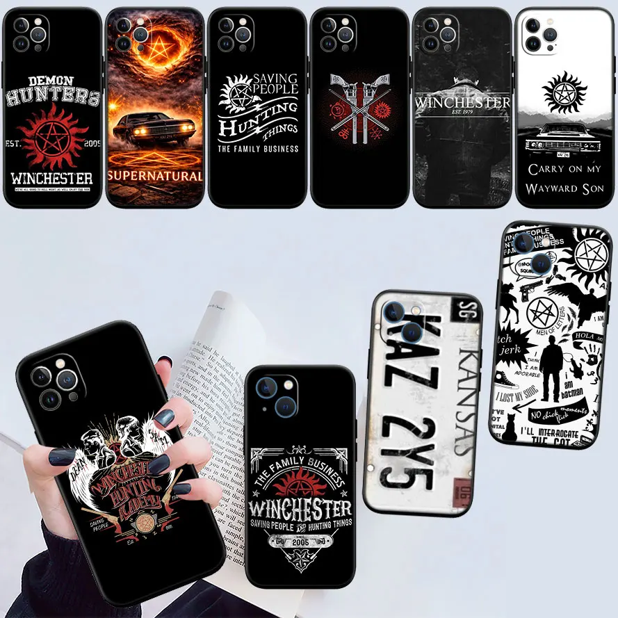 TR76 S-Supernaturals Shell Phone Case for Samsung Galaxy S20 S21 S22 Ultra FE Plus A21S A22 A24 A25 A26 A30 A30S A31