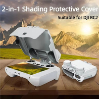 Remote Controller Sun Hood Sunshade for DJI Mini 4 Pro RC 2 Air 3S FPV Anti Glare Cover with Screen Protector Drone Accessories