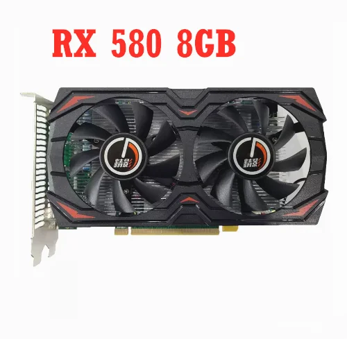 

RX 580 2048SP 8GB Graphics Card GDDR5 256Bit Video Card PCI-E 3.0 X16 3 DP HD for AMD Radeon RX 580 8G Gaming Mining Used