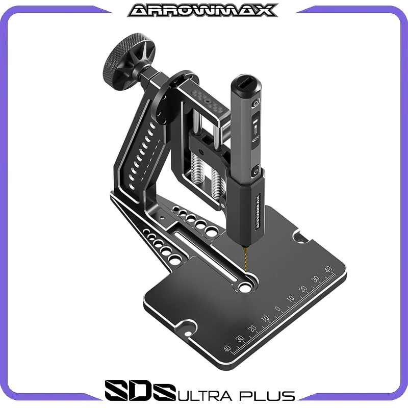 ARROWMAX SDS Furadeira Ultra Elétrica Recarregável Ferramenta Rotativa Furadeira Sem Fio para Artesanato Madeira Plástico Moeda de Alumínio Casa DIY