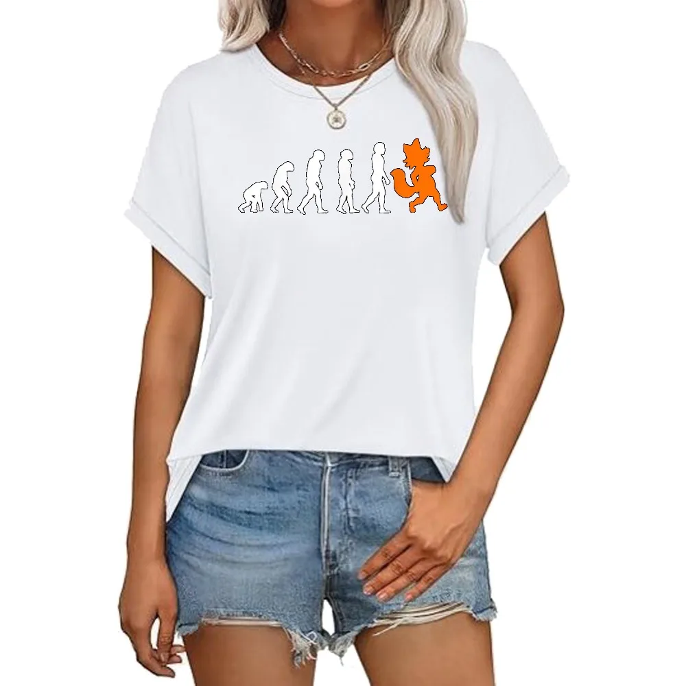 Furry Furries Evolution Design Graphic Printed Man Women T-Shirt Summer Cotton Short Sleeve O-neck Casual Fashion Loose Tees