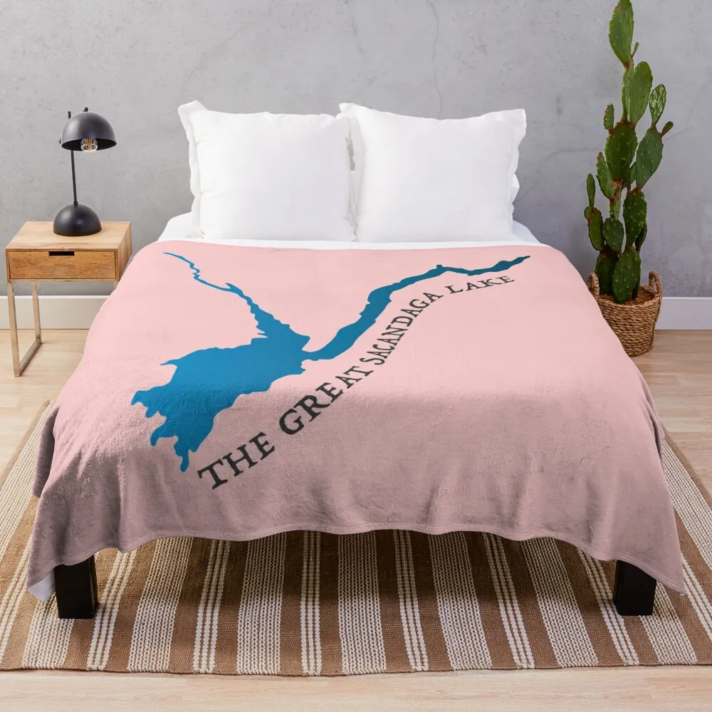 The Great Sacandaga Lake Throw Blanket Decorative Sofa Comforter For Sofa Thin Blankets