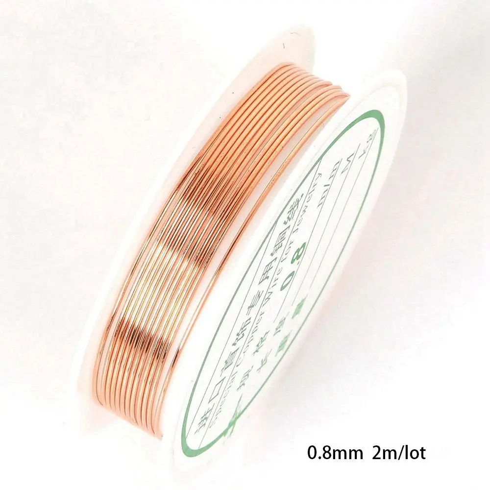 

1 рулон: золотистая, серебряная латунь, медная проволока, сделай сам, 0,2/0,4/0,6/0,8/1 мм, проволока для бисера, браслет ручной работы, ожерелья, шнур, веревка