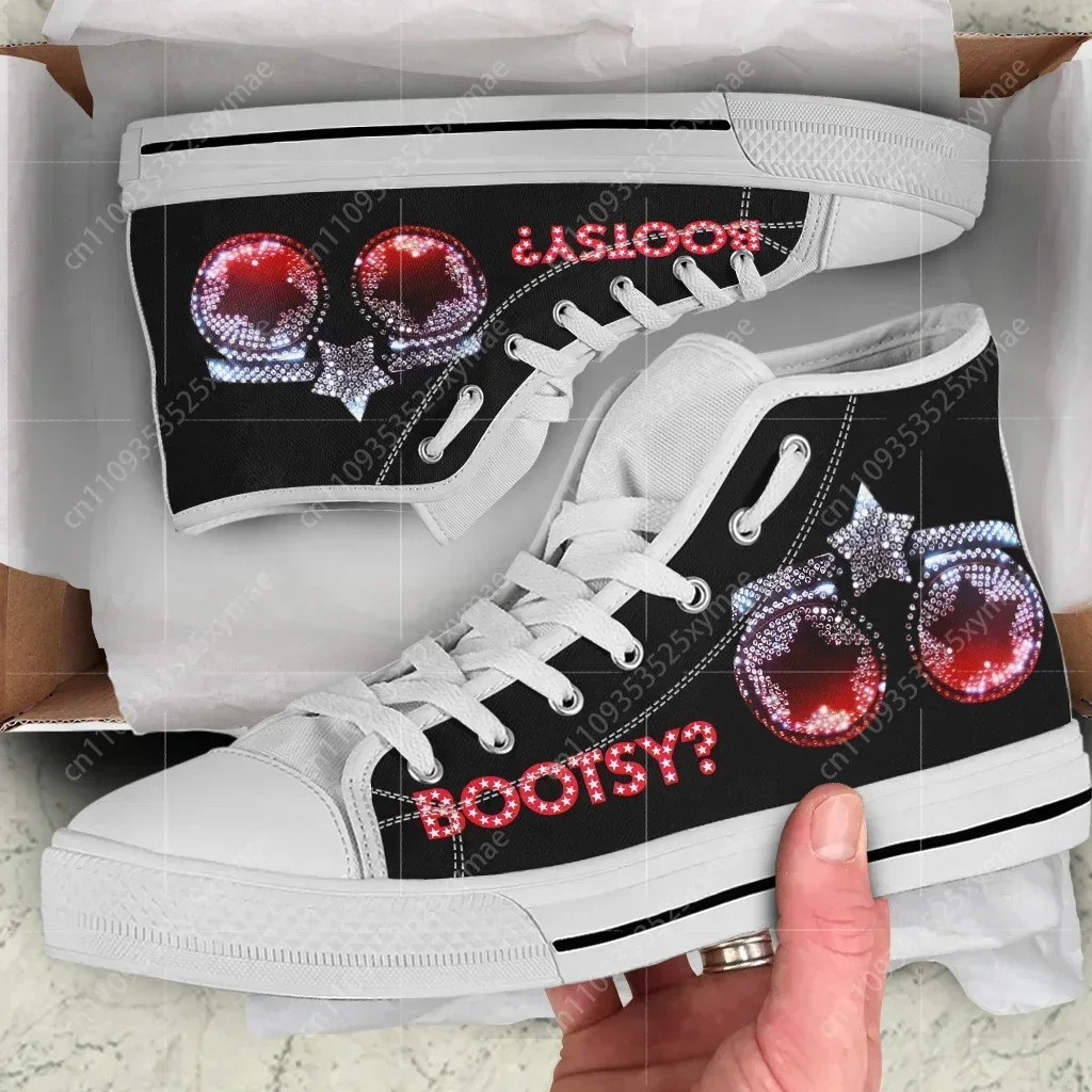 

Hot Cool Bootsy Collins Woman Man High Quality High Help Canvas Shoes Lightweight Fashion Sneakers Casual Breathable Board Shoes