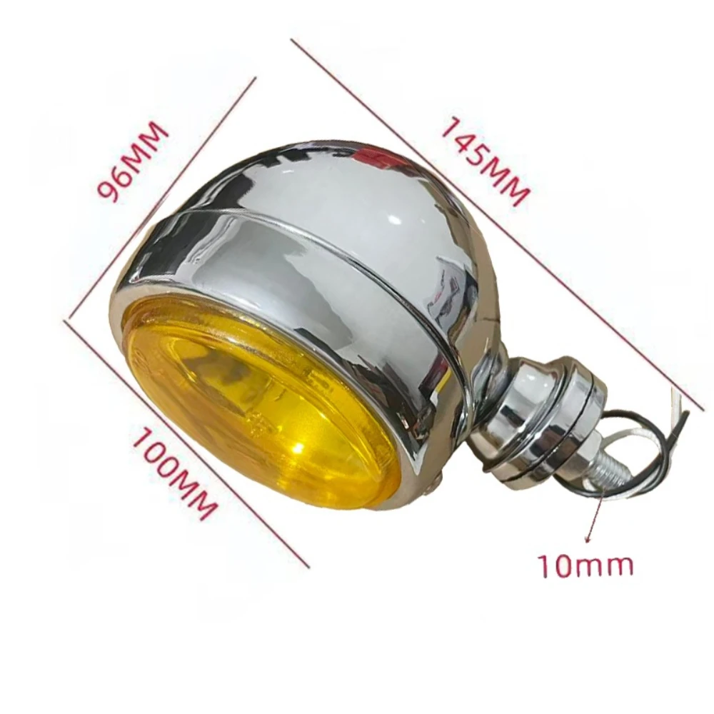 3 inch 12V Motorcycle Headlight Head Light Front Driving Spot Fog Lamp For Harley Honda Chopper Bobber Touring Custom Cafe Racer view 6