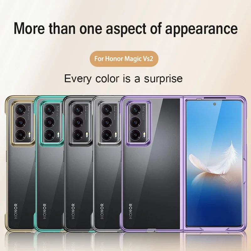 Ultra Thin Plating Phone Case For Honor Magic Vs2 MagicVs2 5G 7.92