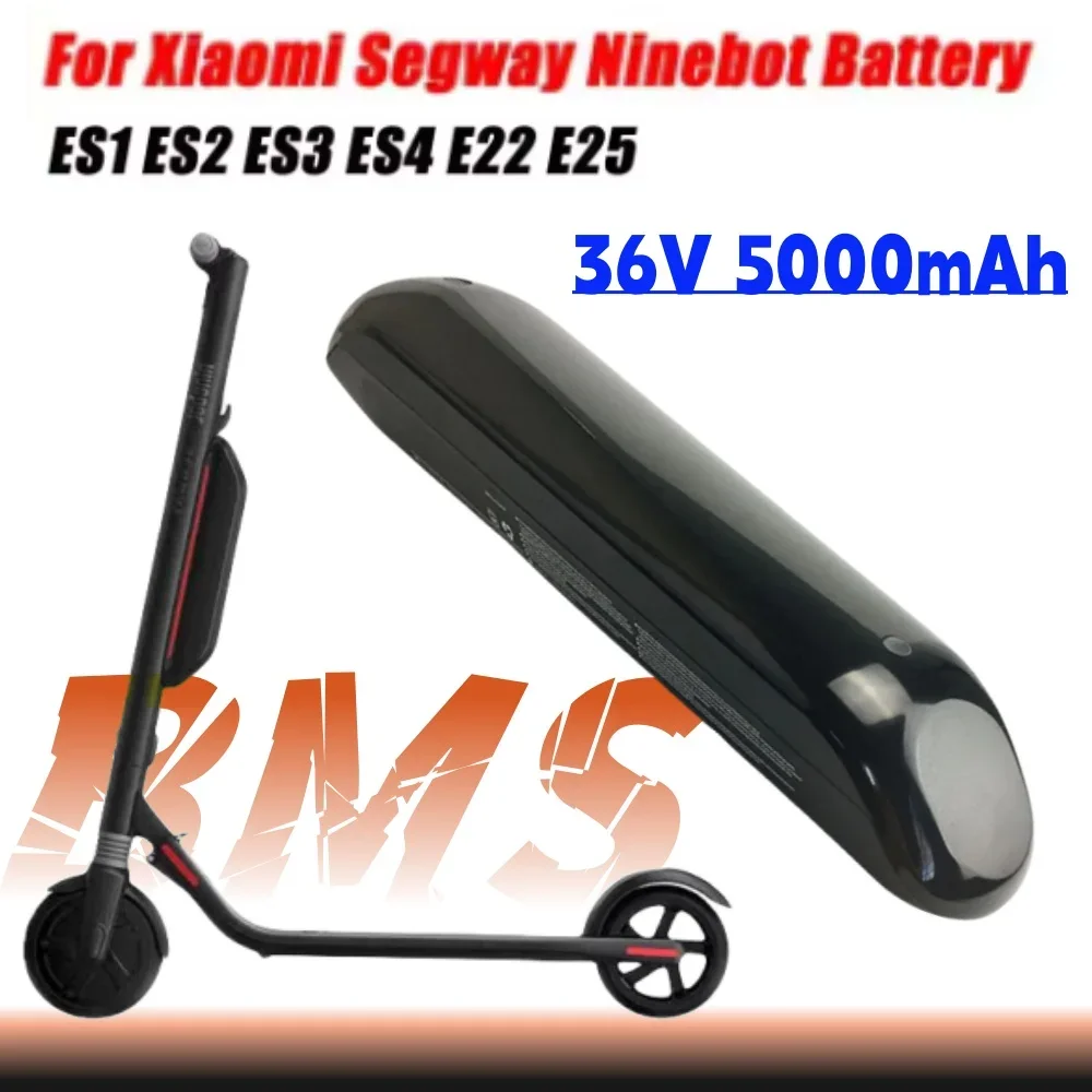 

36V 5000mah lithium battery pack for Ninebot scooter ES1 ES2 ES4 E22 external extended range battery with mounting bracket