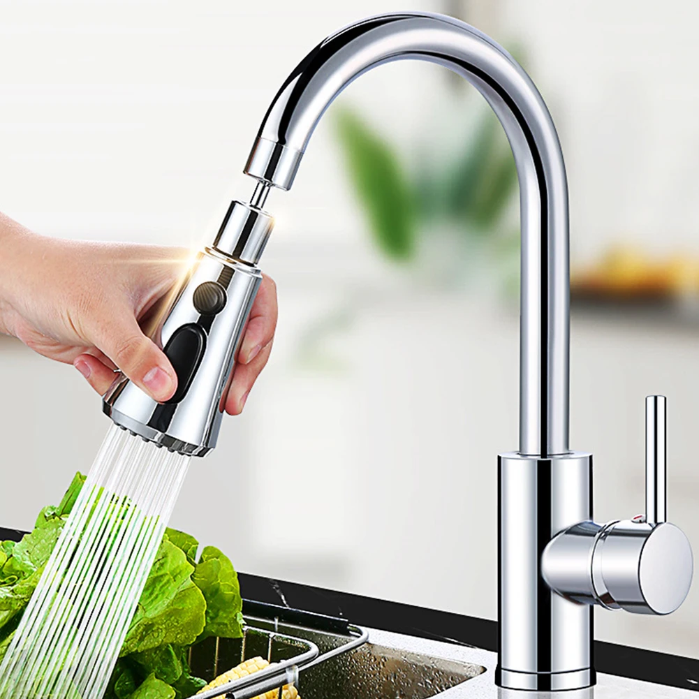 Universal° Rotate Kitchen Faucet Extender Aerator Spray Shower Head  Kitchen Sink Faucet Tap Nozzle Bathroom Acceessories