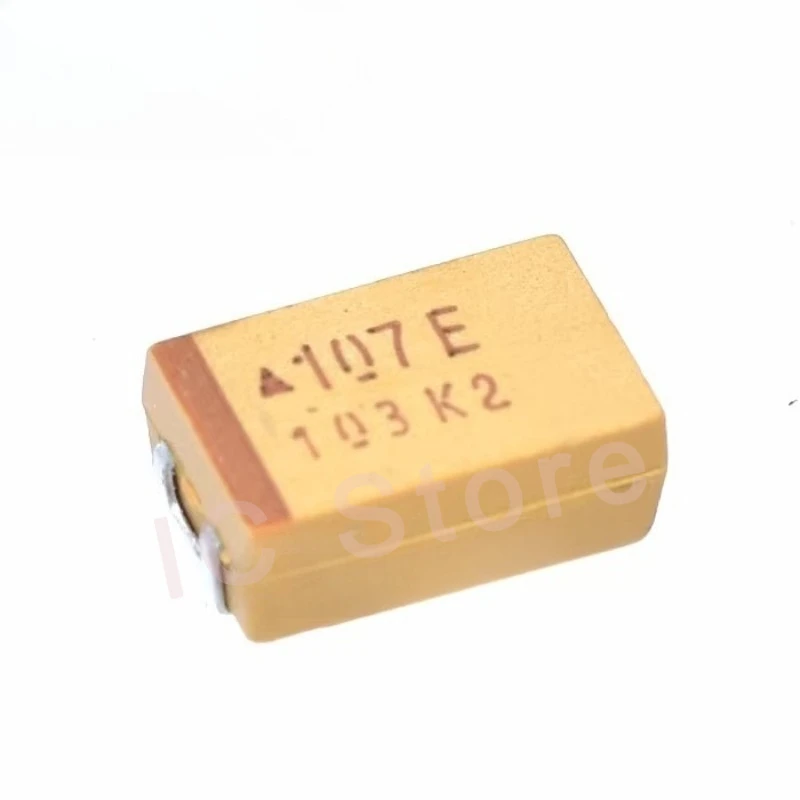 500PCS Tantalum Capacitors 7343 SMD Chip 10V 16V 25V 35V 10UF 22UF 33UF 47UF 100UF 220UF 330UF 470UF D-Case Capacitor