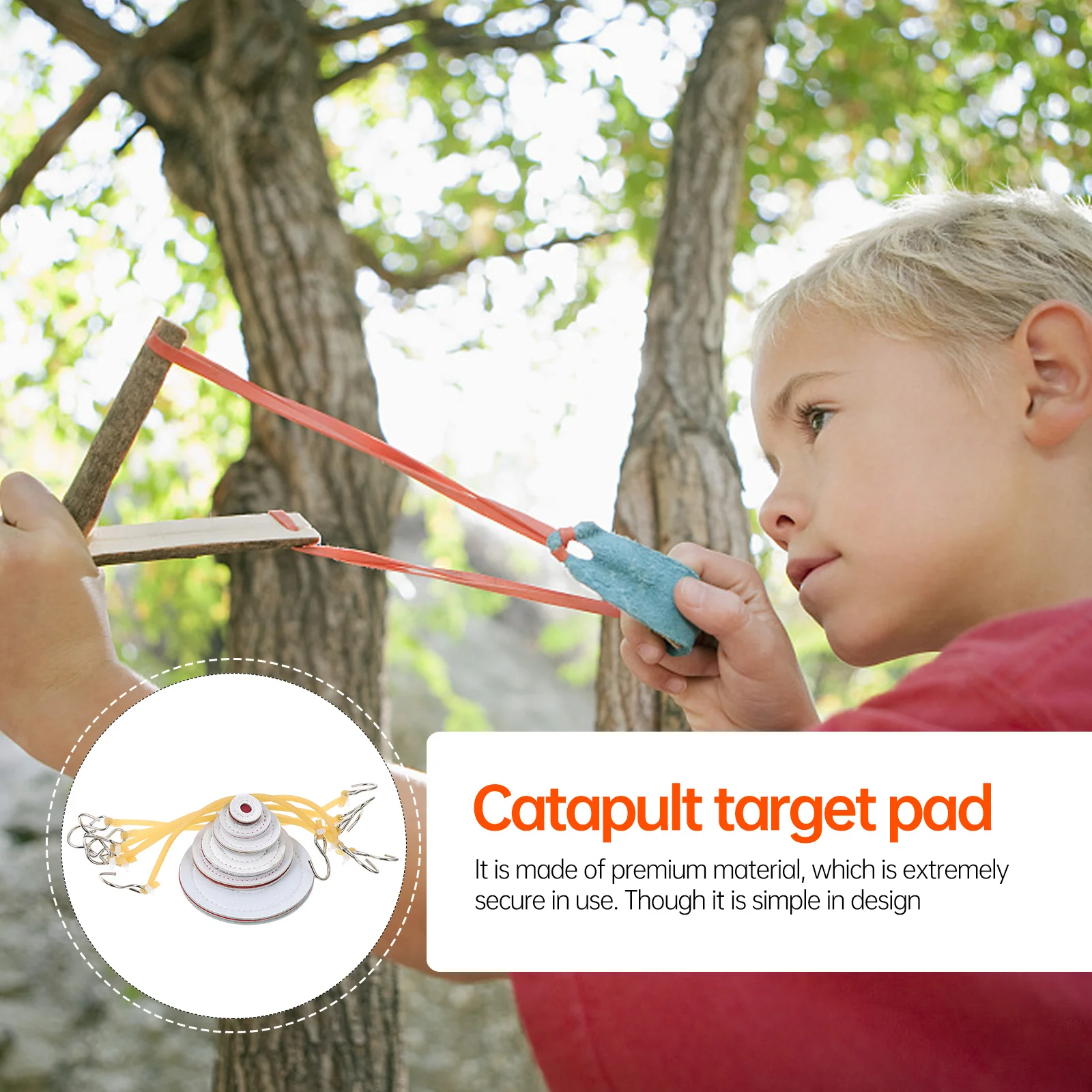 مجموعة واحدة من سجادة التدريب الممتازة المصنوعة من مادة الألياف الفائقة باللون الأحمر في المنتصف وخفيفة الوزن للرماية في الهواء الطلق