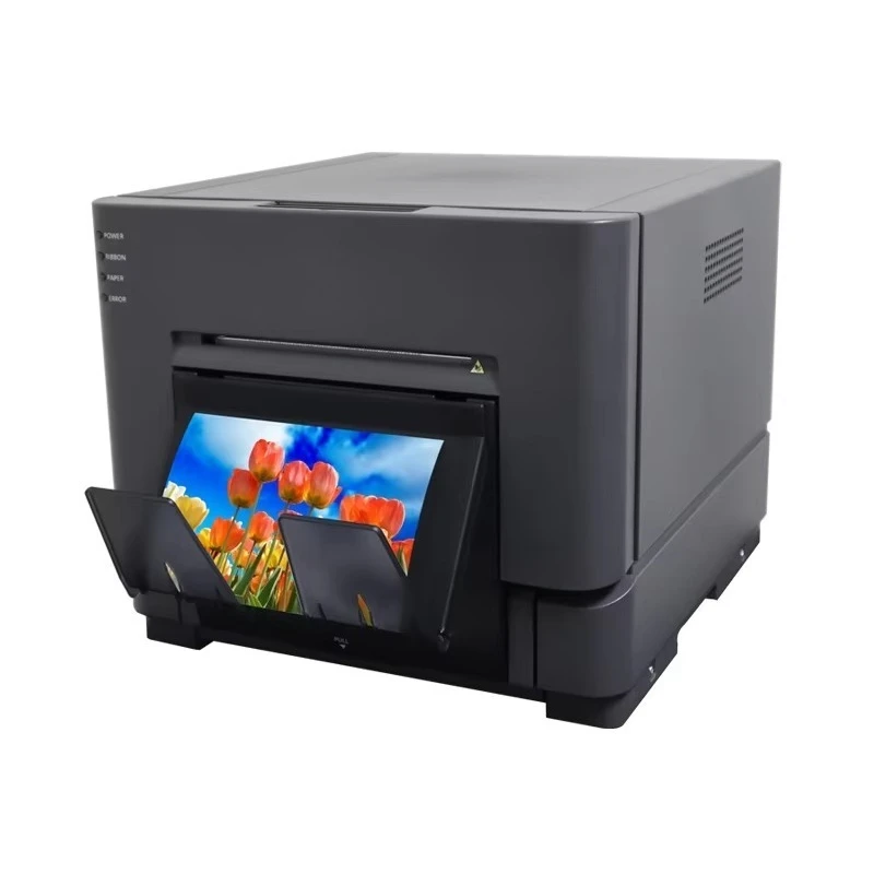 High Capacity 700 Prints 4x6 350 Prints 6x8 Dye Sublimation Photo Printer Fast Printing Photo Printer