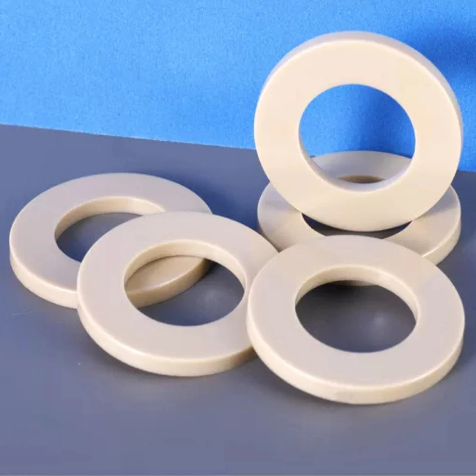 2/3/5/10pcs DIN125 M2 M2.5 M3M4M5M6M8M10 M12 M14 M16 GB97 PEEK High-strength High-temperature Resistant Flat Washer Plain Gasket