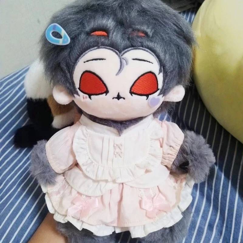 أنيمي 20 سنتيمتر Ava جديد Helluva Boss Stolas نصف الحيوان سمات الجسم الصبي محشوة الجسم أفخم فستان القطن دمية هدايا عيد ميلاد