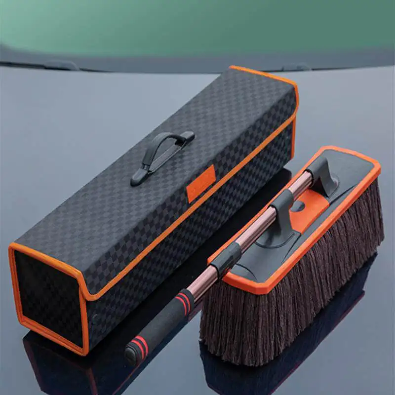 Premium, retractable, car dust duster, car wax brush, special for dust sweeping,  car cleaning artifact