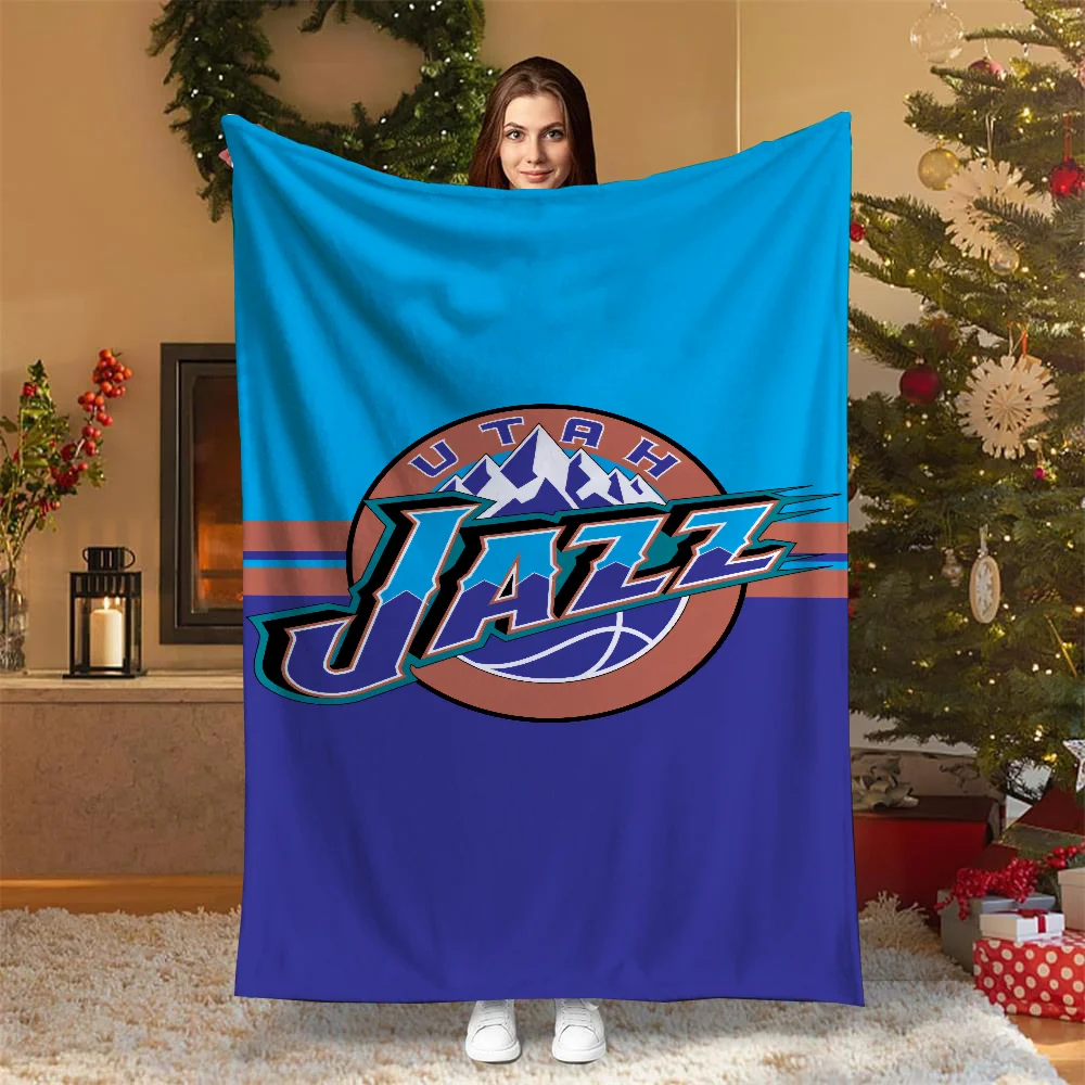 U-Utah J-Jazz Thermal Blankets for Bed Blanket 150cm X 200cm Sofa Cover Blanket King Size Home and Decoration Microfiber Bedding