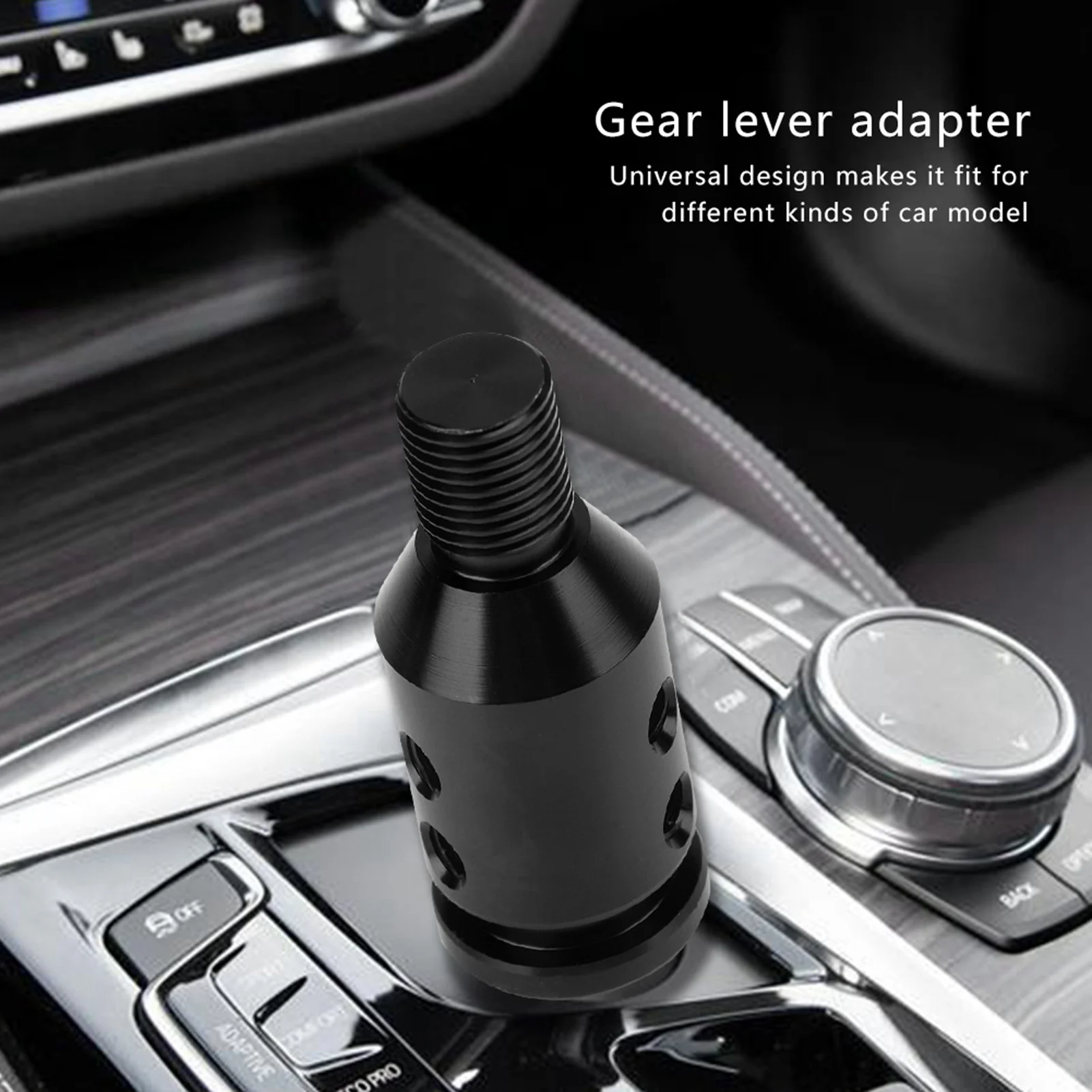 Shift Knob Adapter 12x1.25 Thread for Non Threaded Shifters Manual Gear Lever Adapter Car Interior Modification Accessory