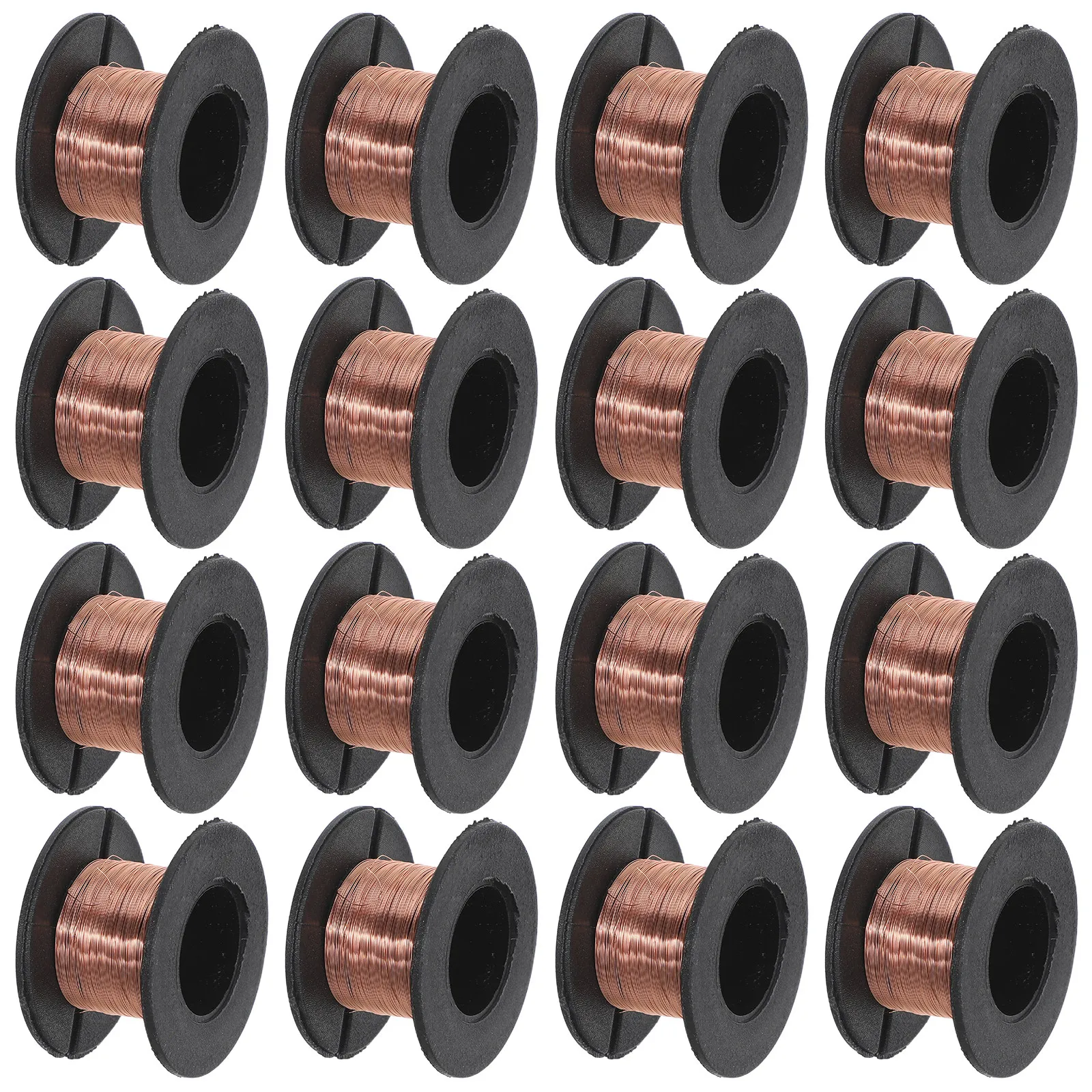 20Pcs Insulated Enameled Copper Wire 0.1mm Diameter Motor Winding Pcb Trace Repair Jumper Transformer Coil High Conductivity