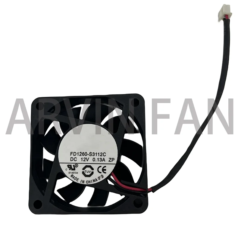 6015 FD1260-S3112C DC12V 0.13a 6cm Mm Silent Cooling Fan