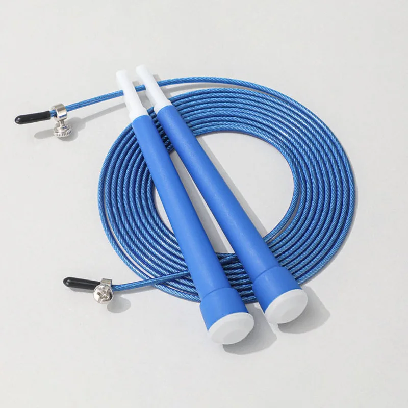 Professionelles Speed-Springseil mit 360° ° Drehbare Kugellager, 3 Meter verstellbares Seil, Anti-Skip-Griff für Fitness- und MMA-Training – Detail 9