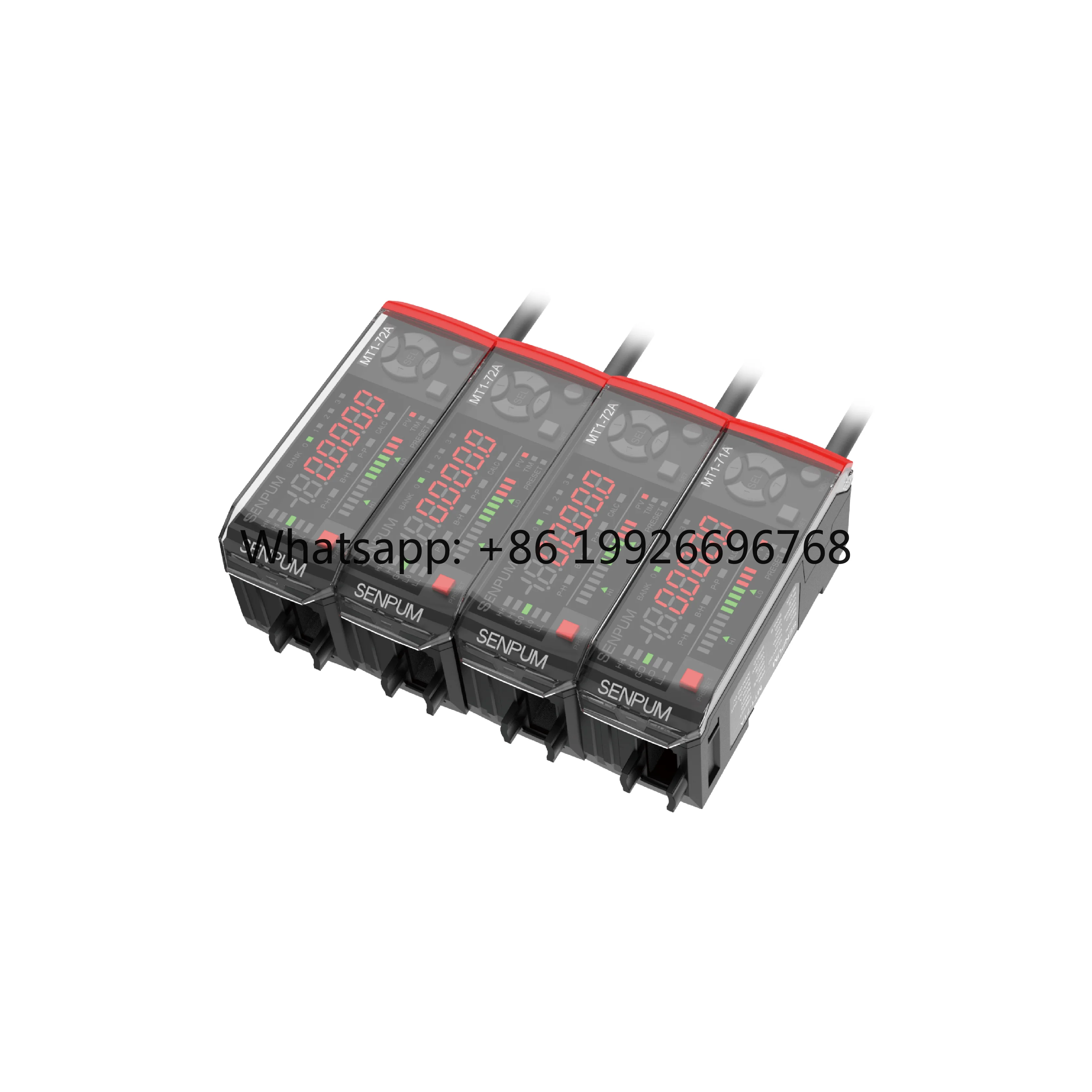 Senpum LVDT Transformer Analog Output Measurement Contact Displacement Sensor LVDT Signal Conditioner Digital Contact Sensor