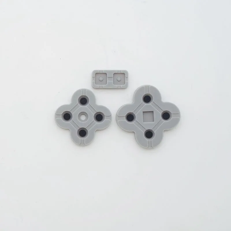 500set conducting button rubber silicone dpad pad RL LR L R left right keypad for NDSL