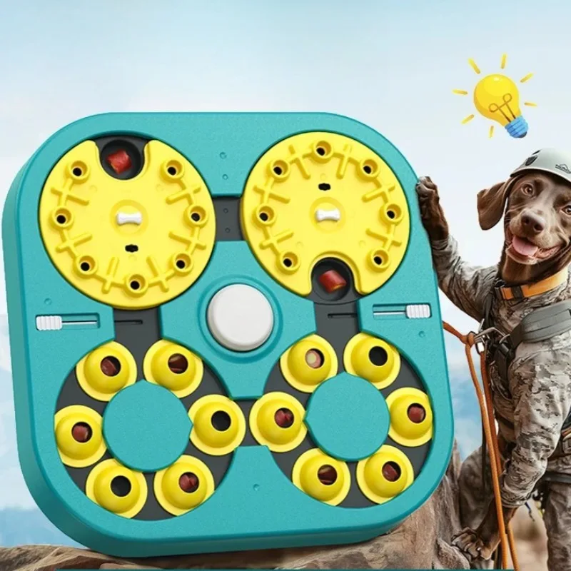

Dog Puzzle Toys - Interactive Snuffle Mat Treat Dispenser, Odor Resistant Slow Feeder for Anxiety Relief & Behavior Correction