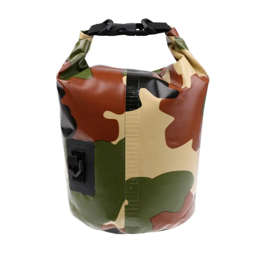 Durable Waterproof Storage Bag Roll Top Dry Pocket Compact Compression Sack for Boating Accessories and Kayaking Trips