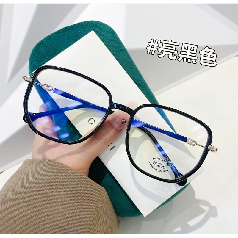 Fashion Style Glasses Men Square Shape TR90 Material Transparent Glass for Men Korean Style Women's Glasses