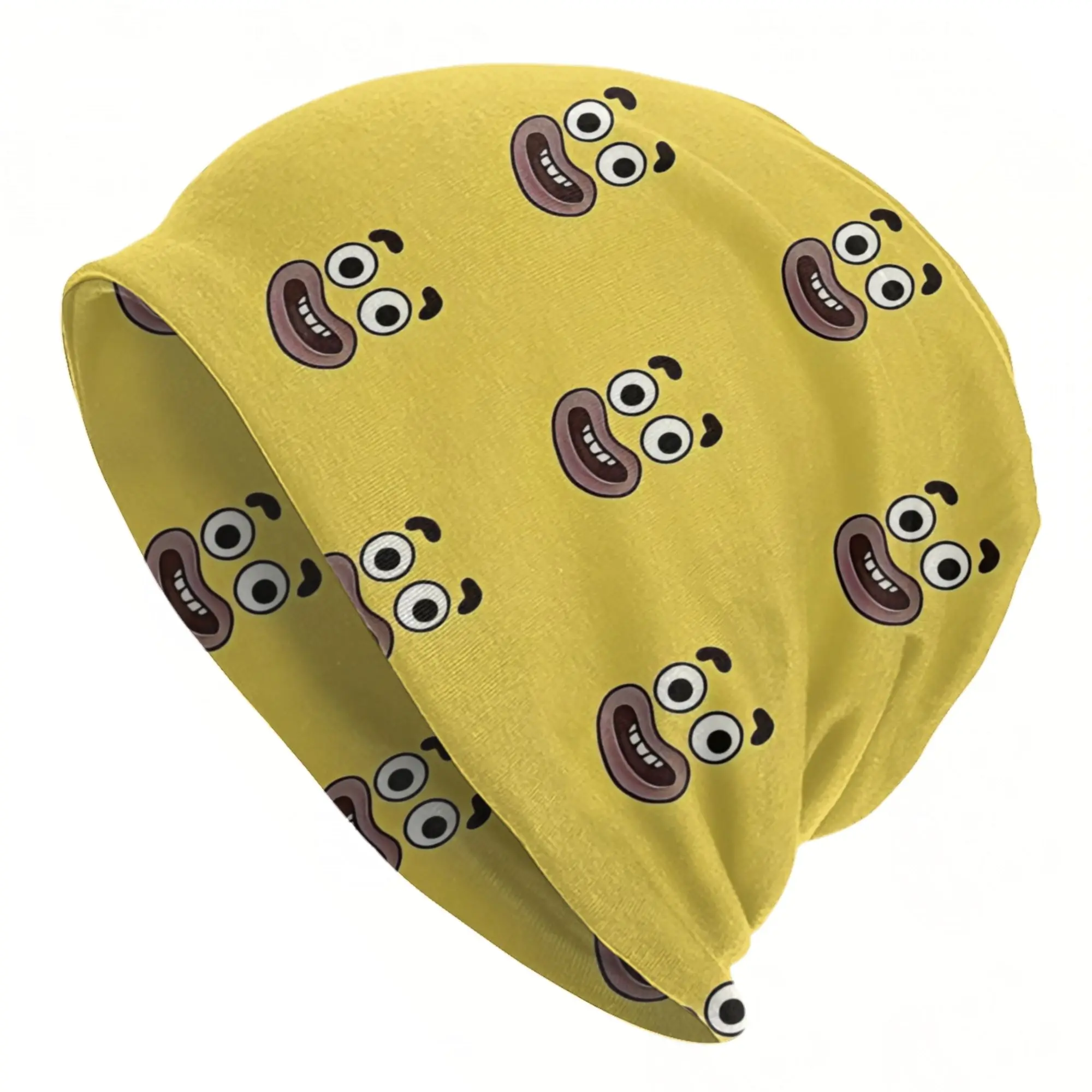 Banana Joe Face Skullies Beanies Hat Amazings Gumballs Summer Unisex Outdoor Cap Warm Dual-use Bonnet Hats